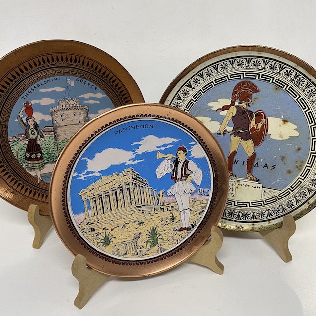 SOUVENIR, Greek - Wall Plate Various